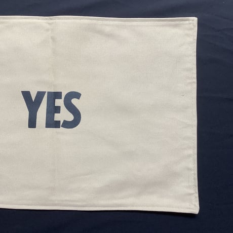 REVERSIBLE PLACE MAT REVMLC10   “YES/EATS ＆DRINKS (LATTE  COLOR)
