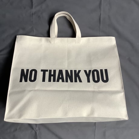 DRESSSEN MBXL1    MARKET  BAG  XLARGE “YES/NO THANKYOU  ✴️※こちらの生地は生成色です。