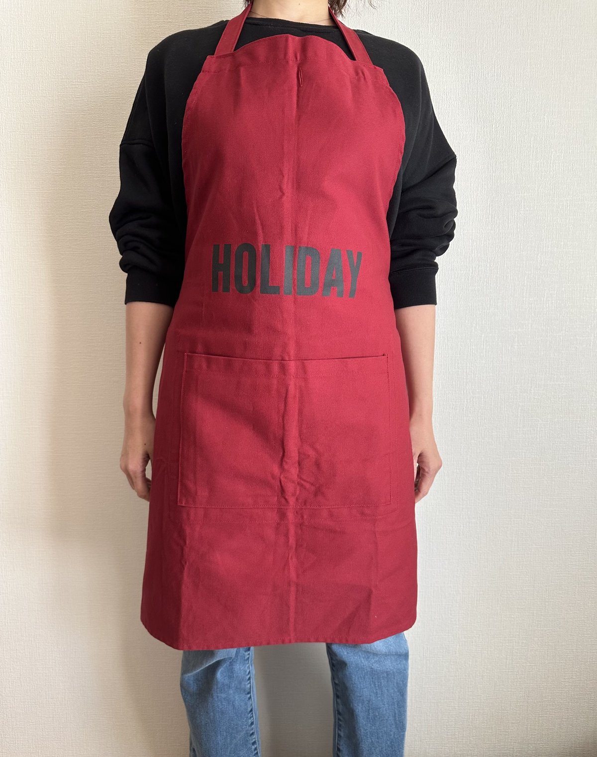 DRESSSEN DRVBD5 REVERSIBLE APRON“HOLIDAY/EATS