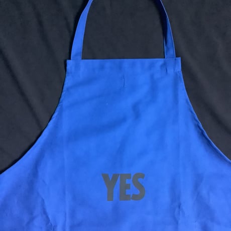 DRESSSEN  DRVBLU2 REVERSIBLE  APRON“YES/NO THANK YOU※NOには➖線があります。(リバーシブルエプロン)