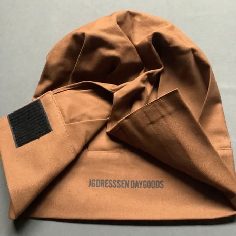 CCB2 CHEF‘S CAP   “HELLO”(ブラウンカラー)