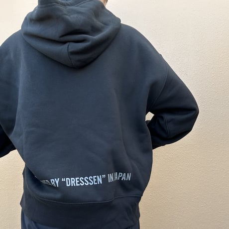 PK11 DRES“SPECIAL”SSEN   HOODED SWEAT  SHIRTS  イｴス！グッドジョブ！ (BLACK  COLOR) ※グレーロゴ