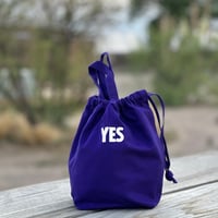 SNPU3 SMALL  DAY BAG “YES” 🟣PURPLE   COLOR