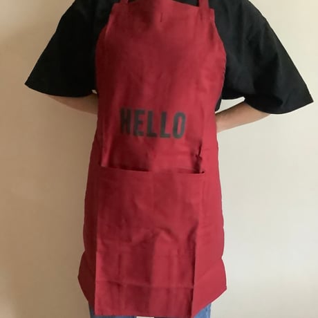 DRESSSEN  DRVBD3 REVERSIBLE  APRON“HELLO/GOODBYE ”リバーシブルエプロン)