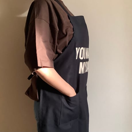 🌸新発売　WPDN5 DAY USE W POCKET  APRON   “YOU MADE MY DAY“  DARK NAVY