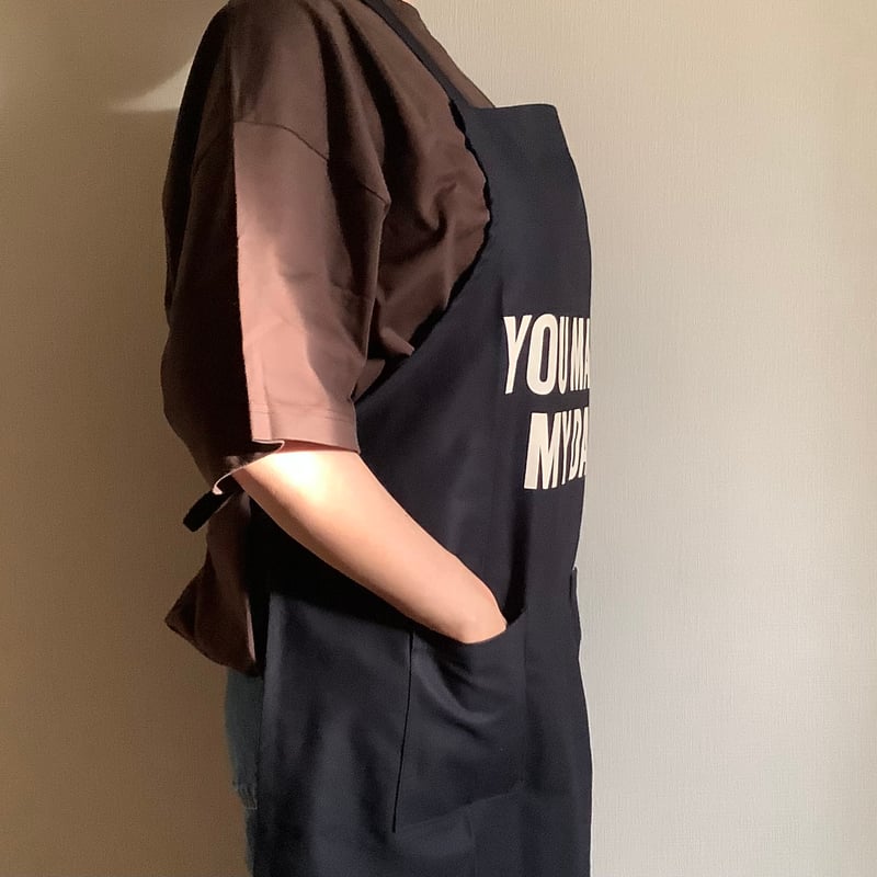🌸新発売 WPDN5 DAY USE W POCKET APRON “YOU MADE