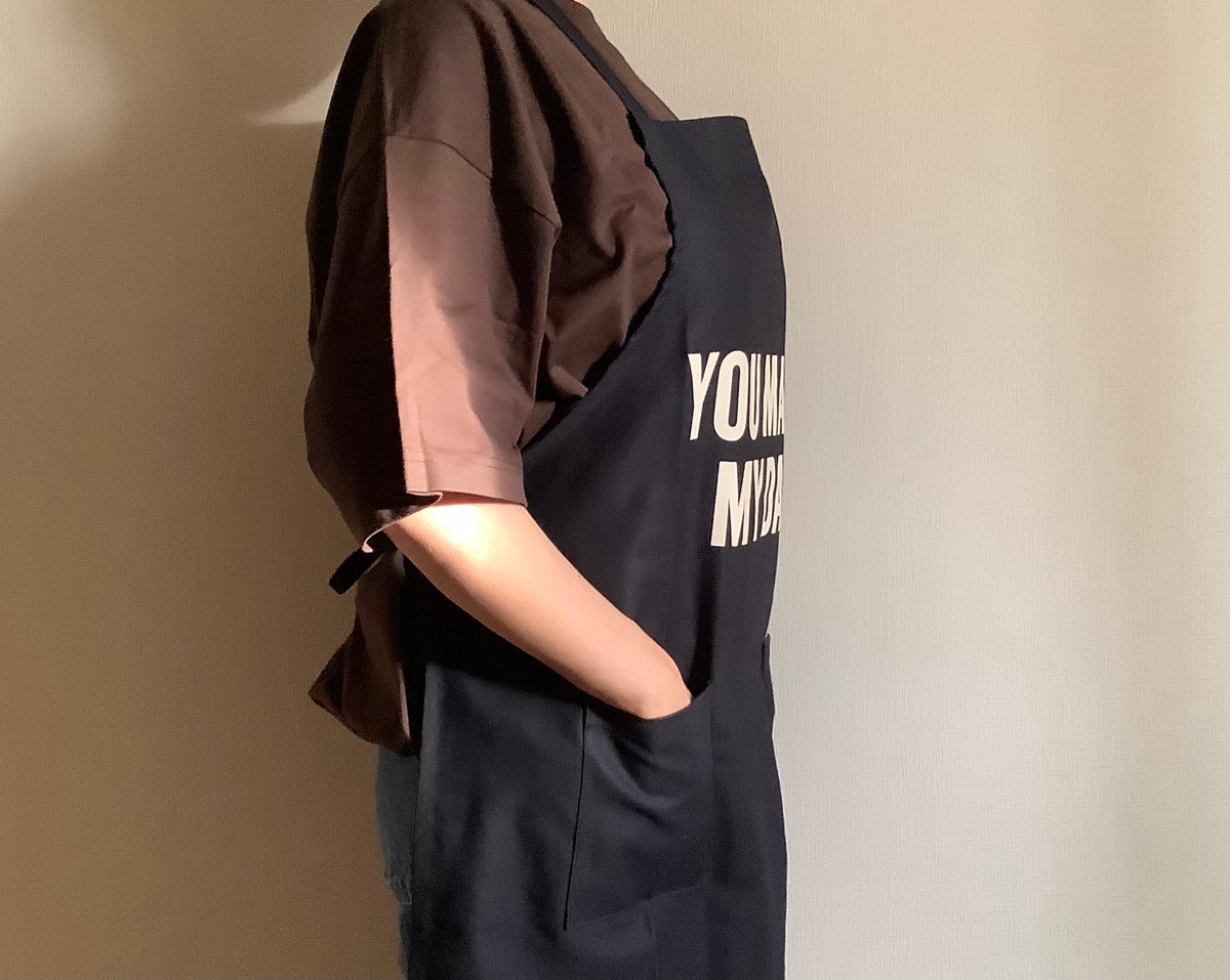 🌸新発売 WPDN5 DAY USE W POCKET APRON “YOU MADE