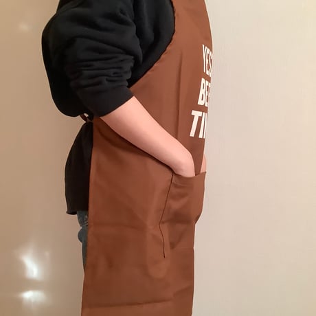 DR(BN)10  ADULT APRON YES! BEER TIME！  ※生成色ロゴ