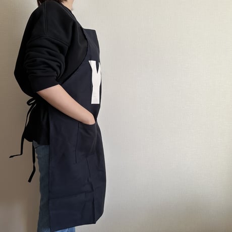 WPDN1 DAY USE W POCKET  APRON   YES”※正面に二つのポケットがございます。DARK NAVY