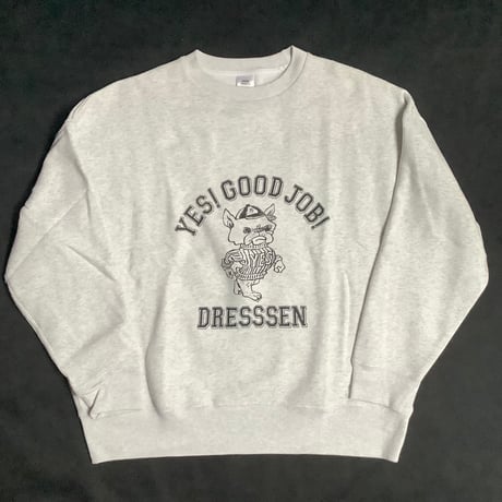 DRESSSEN YESプリント スウェット　ドレスセン DRESSSEN YESプリント スウェット ドレスセン トップス