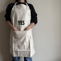 REVERSIBLE  APRON“YES /NO THANKYOU(リバーシブルエプロン)