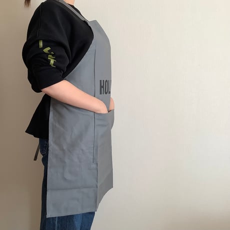 DRVG12 REVERSIBLE  APRON“HOLIDAY/EATS ＆DRINKS“ (リバーシブルエプロン)