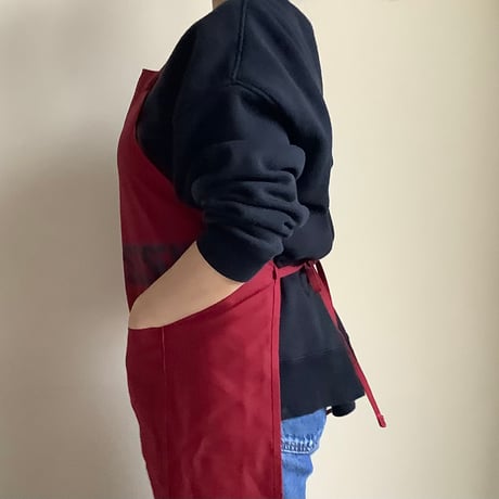 DRESSSEN  DRVBD2 REVERSIBLE  APRON“YES！GOOD JOB！/YES“ DRESSSEN ”リバーシブルエプロン)
