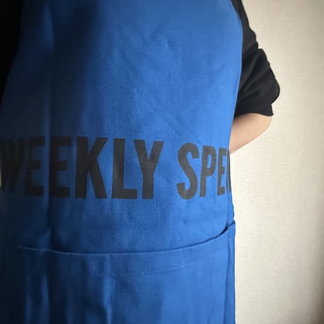 DRESSSEN  DRVBLU3   REVERSIBLE  APRON“DAILY SPECIAL/WEEKLY SPECIAL(リバーシブルエプロン)