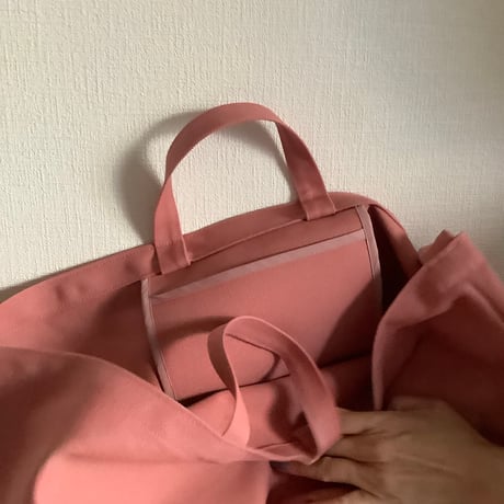 DRESSSEN  B2B4 BIG 2WAY BAG ”YES“   PLUM  COLOR