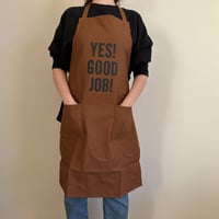 WPB2   DAY USE W POCKET  APRON   “YES！　GOOD   JOB！※正面に二つのポケット🔴一点のみ販売させていただきます。