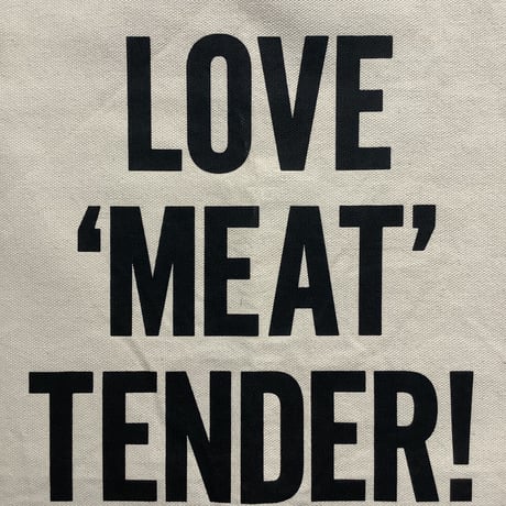 ADULT APRON #6 "LOVE 'MEAT'TENDER!"