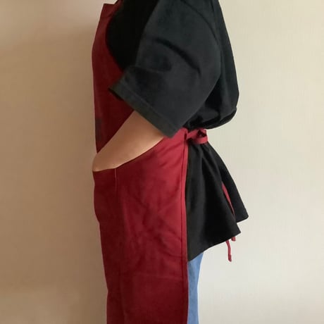 DRESSSEN  DRVBD3 REVERSIBLE  APRON“HELLO/GOODBYE ”リバーシブルエプロン)