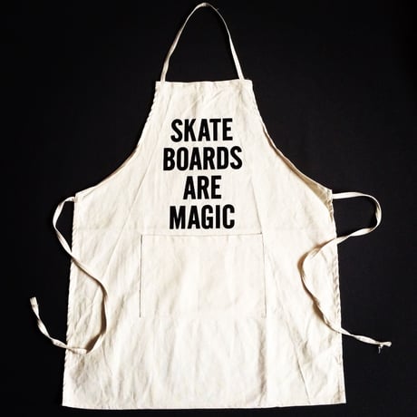 👦👧DRESSSEN KD15 KIDS APRON "SKATE BOADS ARE MAGIC"(キッズエプロンです)