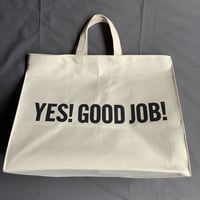 DRESSSEN  MBXL3  MARKET  BAG  XLARGE “YES  GOOD  JOB/ DRESSSEN✴️(こちら生地は生成り色です。