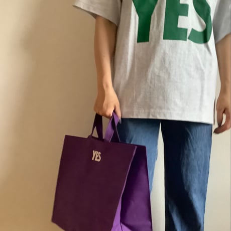 DRESSSEN  MARKET BAG [◉LARGE]  MLL4     “YES“  PURPLE COLOR