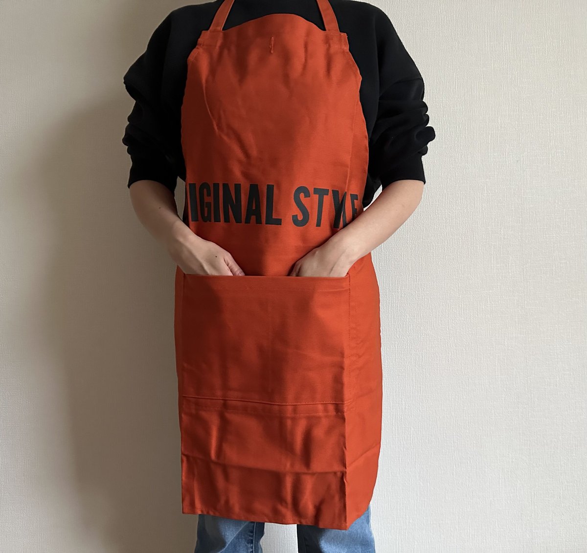 DRESSSEN DRVNO2 REVERSIBLE APRON“ORIGINAL STY