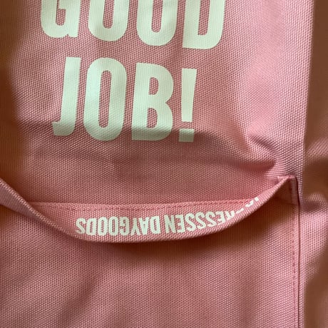 👶DRESSSEN BKDP2 BABY KIDS APRON YES！ GOOD   JOB！(ベイビーキッズエプロンです。)  ※PINK COLOR