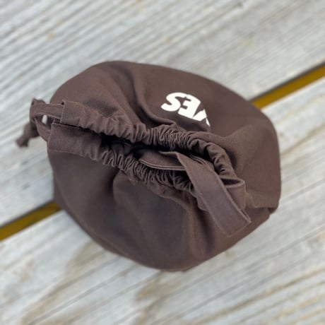SNDB1 SMALL  DAY BAG “YES” DARK  BROWN COLOR