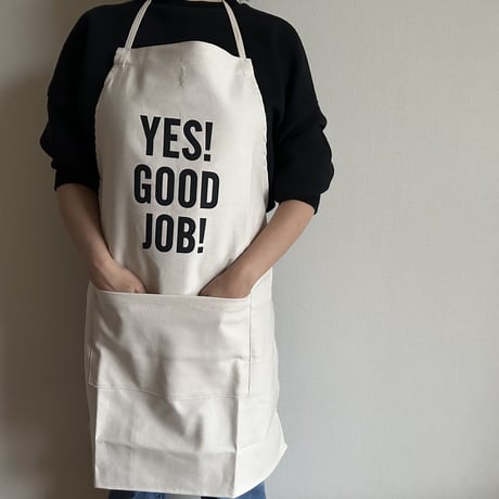 ADULT APRON #4 "YES! GOOD JOB!