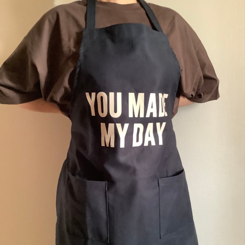 🌸新発売 WPDN5 DAY USE W POCKET APRON “YOU MADE