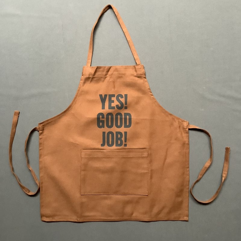 👶DRESSSEN BKDBR1 BABY KIDS APRON YES！ GOOD JO