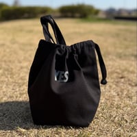SNBK SMALL  DAY BAG “YES” BLACK COLOR