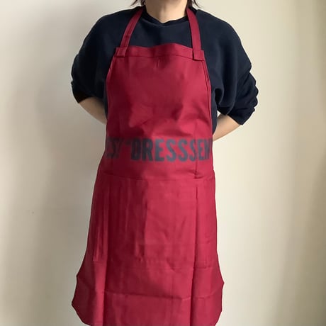 DRESSSEN  DRVBD2 REVERSIBLE  APRON“YES！GOOD JOB！/YES“ DRESSSEN ”リバーシブルエプロン)
