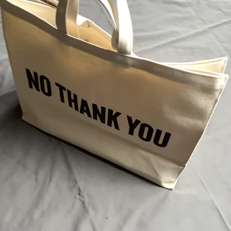 DRESSSEN MBXL1    MARKET  BAG  XLARGE “YES/NO THANKYOU  ✴️※こちらの生地は生成色です。