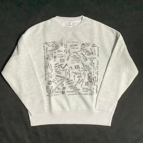 DSW5  DRES“SPECIAL”SSEN  SWEAT  SHIRTS  “ARCHIVE DESIGN ”  (GREY  COLOR  )