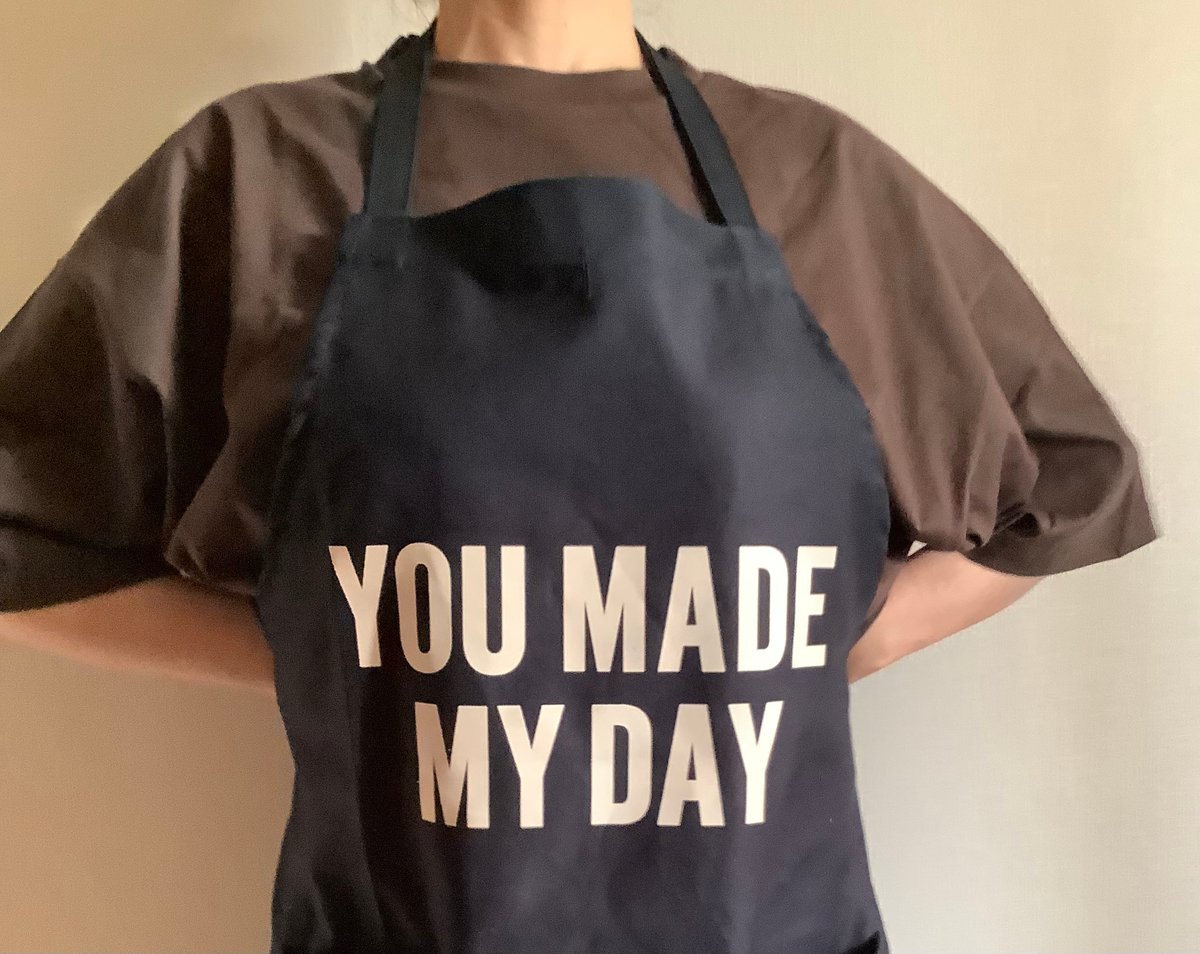 🌸新発売 WPDN5 DAY USE W POCKET APRON “YOU MADE
