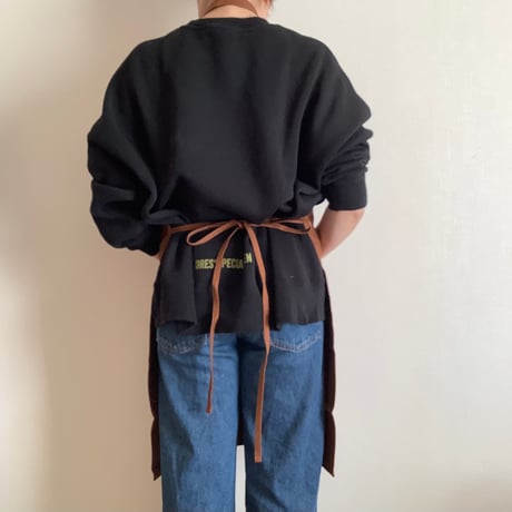 WP4   DAY USE W POCKET  APRON    “YES、I AM A MODEL”※正面に二つのポケットがございます。