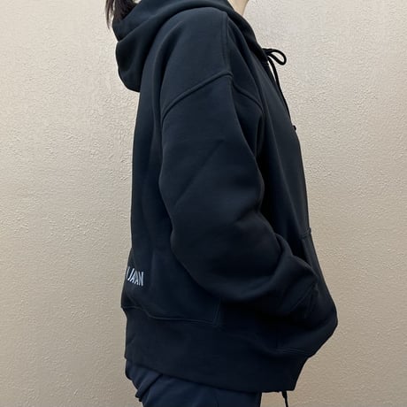 PK11 DRES“SPECIAL”SSEN   HOODED SWEAT  SHIRTS  イｴス！グッドジョブ！ (BLACK  COLOR) ※グレーロゴ