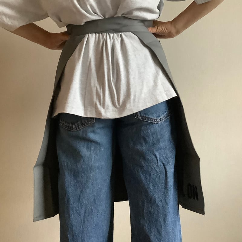 DRESSSEN LWLGR1 “YES” APRON (腰巻きエプロンです) | DRES