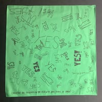 YB2  “YES BANDANA “  (GREEN  COLOR)
