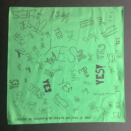 YB2  “YES BANDANA “  (GREEN  COLOR)