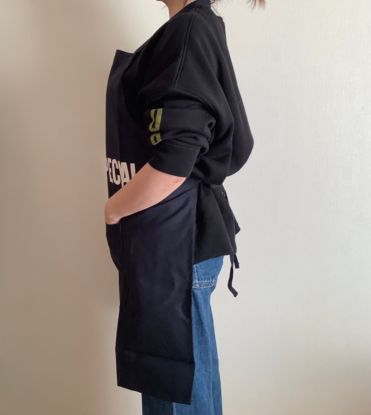 ららら【値下げ】DRESSEN エンプロン＊新品 DRESSSEN DRVNY13 REVERSIBLE APRON“DAILY SPEC