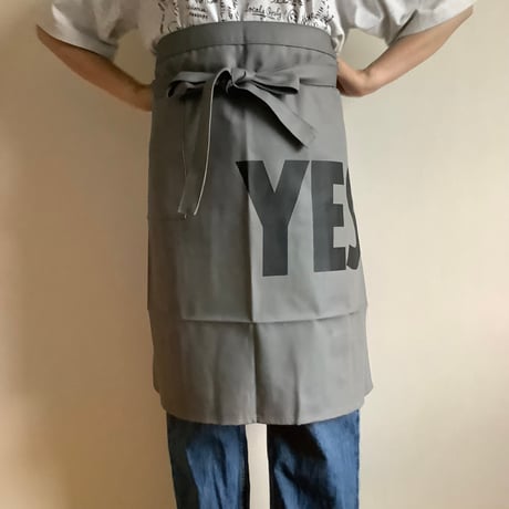 DRESSSEN LWLGR1 “YES” APRON  (腰巻きエプロンです)