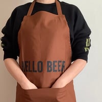 REVERSIBLE  APRON“HELLO BEER/ALL NIGHT LONG”(リバーシブルエプロン)