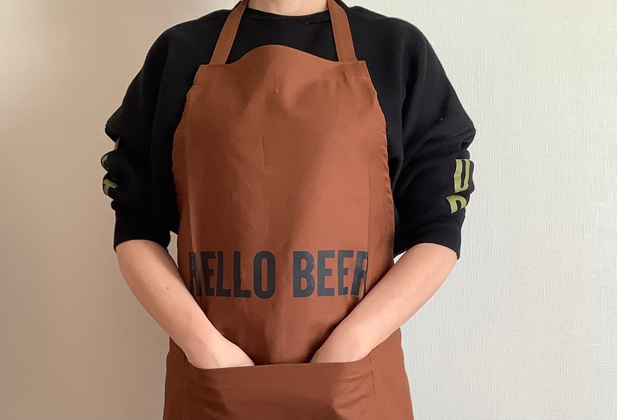 REVERSIBLE APRON“HELLO BEER/ALL NIGHT LONG”(リバ
