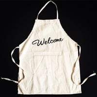 👦👧KIDS APRON  "WELCOME"(※キッズエプロンです)