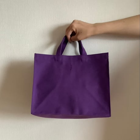 MM4  MARKET BAG “NEW MEDIUM”  ”YES“( PURPLE COLOR )