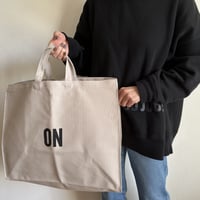 DRESSSEN MBSBXL12 MARKET  BAG  XLARGE “ON/OFF“(サンドベージュカラー)
