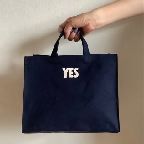 [🌟新発売] MARKET BAG “NEW MEDIUM”  ”YES“MM1  ( DARK  NAVY  COLOR )