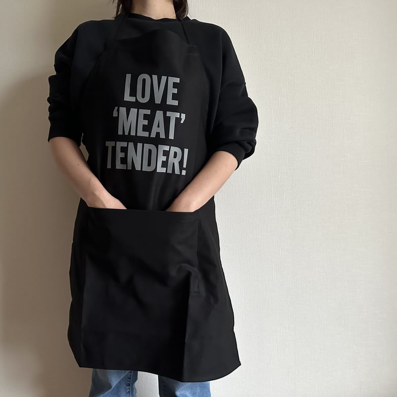 エプロン・三角巾 MISS ME BY CHALING mote apron BLK エプロン・三角巾 MISS ME BY CHALING mote apron BLK mote